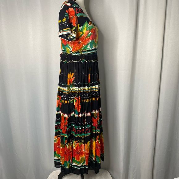 Jasmine by KVM Floral BoHo Style Retro Dress - Picture 6 of 13